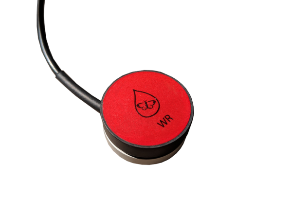 PikoButton liten röd vattentålig