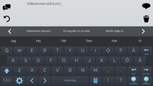Grid 3 text talker