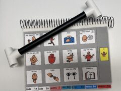 PODD-böcker: Fysisk bok med laminerade sidor